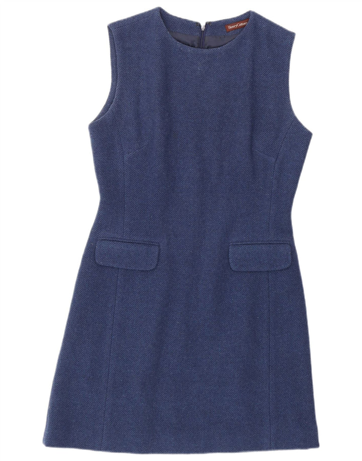 Henry Cottons Vestido tubo regular sin mangas para mujer IT 44 Azul medio