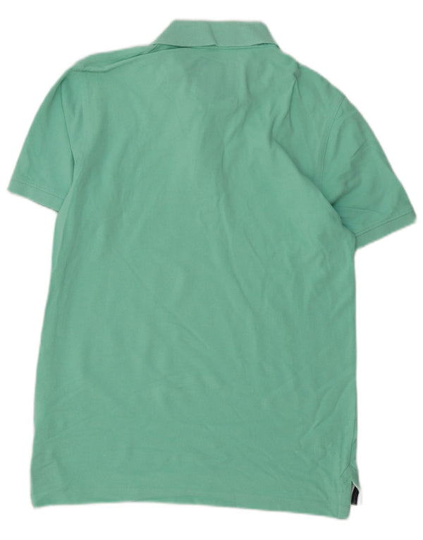 Crew Clothing Polo para hombre pequeño algodón turquesa