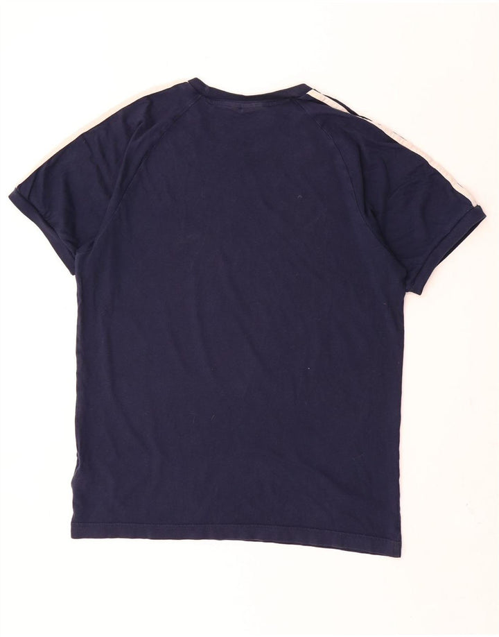 Camiseta Adidas Hombre Top Medium Azul Marino Algodón