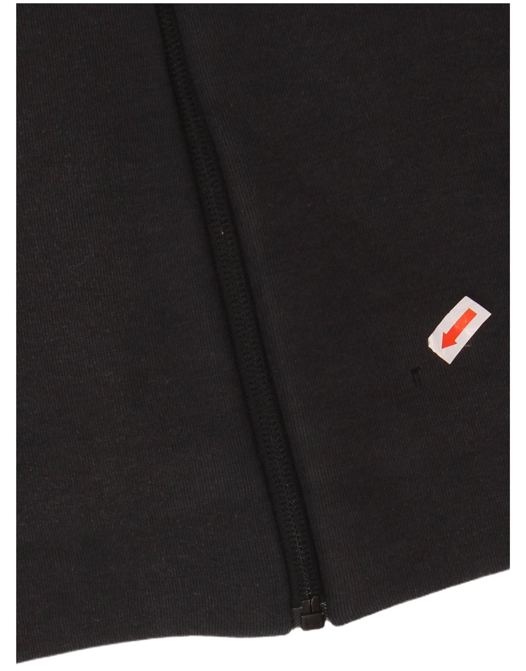 NIKE Sudadera con capucha y cremallera para niños 13-14 años XL Algodón negro