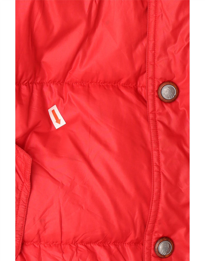 CIESSE PIUMINI Chaqueta acolchada con capucha para hombre IT 46 Small Red Polyamide