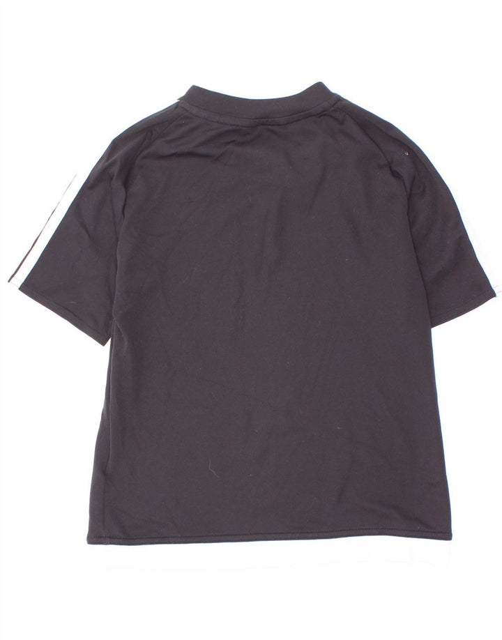 Adidas Chicos Climalite Camiseta Top 7-8 Años Negro Poliéster