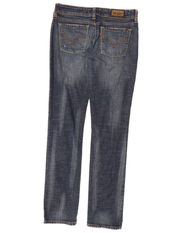 Levi's Hombre 571 Slim Jeans W31 L34 Algodón Azul