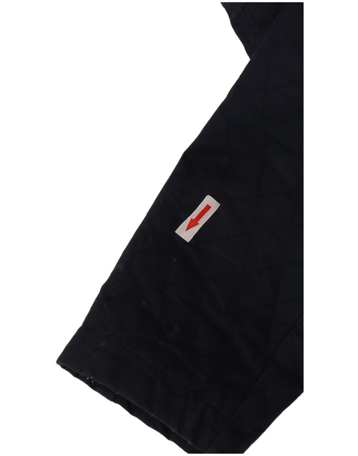 Crew Clothing Chaqueta acolchada de corte regular para mujer UK 10 Small Azul marino