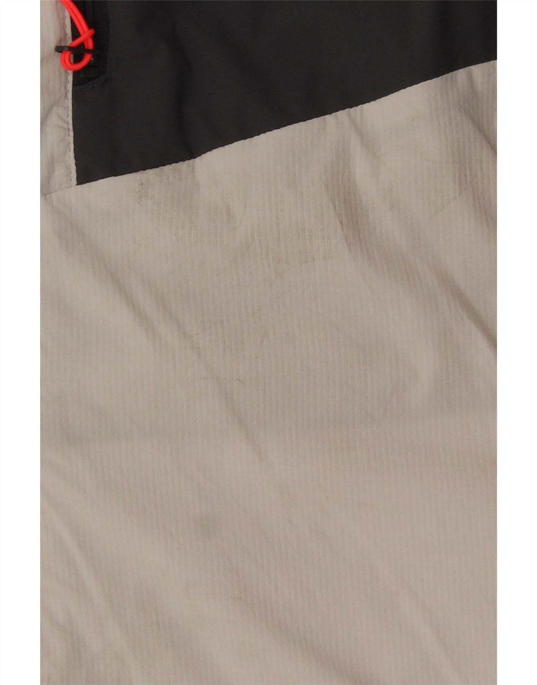 Jack Wolfskin Chaqueta cortavientos para mujer UK 40 XL Blanco Colorblock