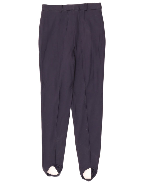Fila Pantalones casuales con estribo para mujer IT 44 Medium W28 L30 Azul marino Acrílico