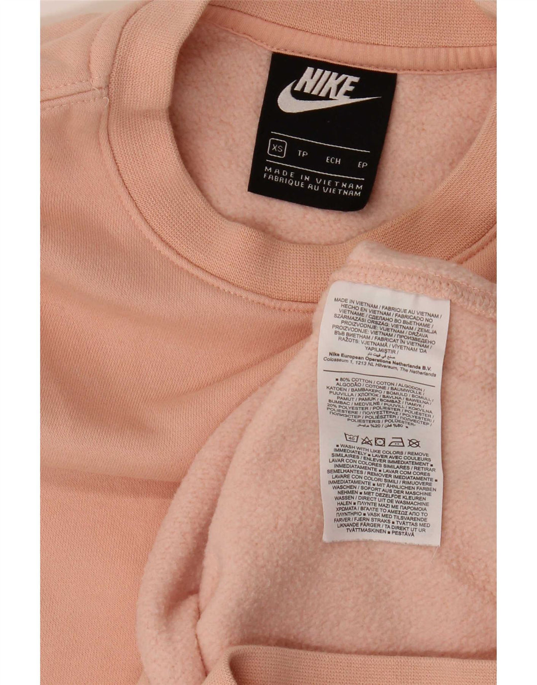 Sudadera Nike Hombre Jumper XS Rosa Algodón