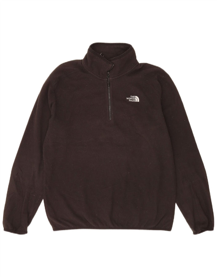 The North Face Jersey De Forro Polar Con Cremallera Y Cuello Para Hombre Poliéster Negro Mediano