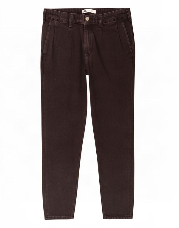 Zara Mens Slim Jeans EU 38 Small W30 L27 Negro