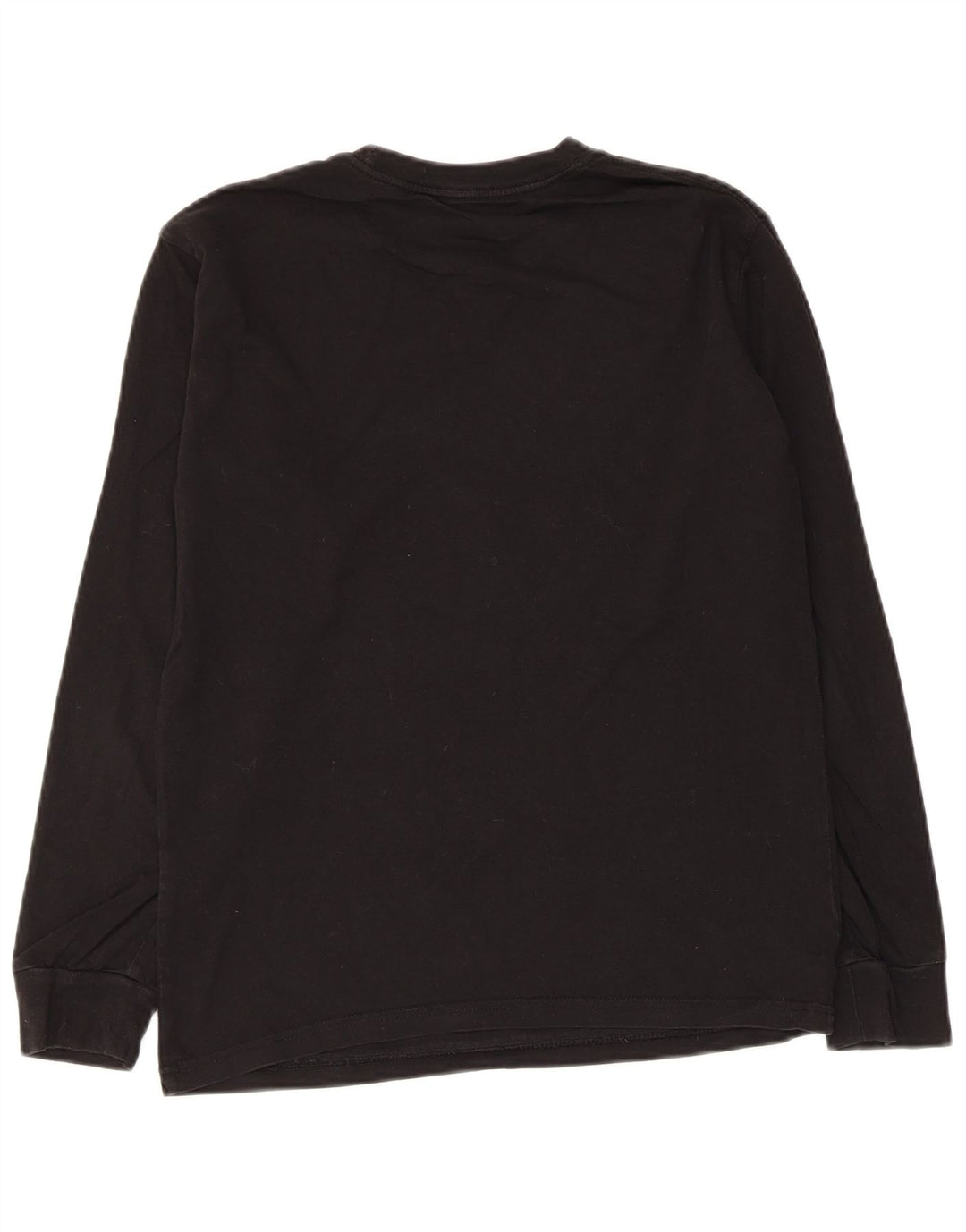 Vans Hombre Classic Fit Top Manga Larga Pequeño Algodón Negro