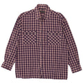 Rosengarten Camisa de franela para hombre, talla 41/42, algodón a cuadros azul grande