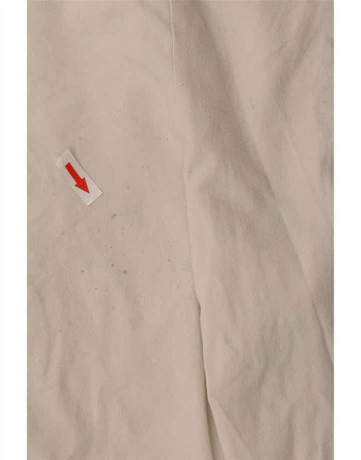 Dockers Pantalones cortos chinos para mujer US 12 grande W36 algodón beige