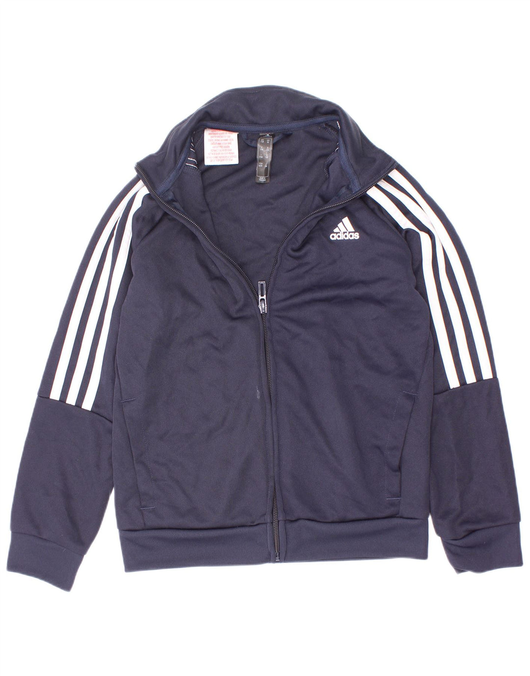 Adidas Chicos Aeroready Chándal Top Chaqueta 7-8 Años Azul Marino Poliéster