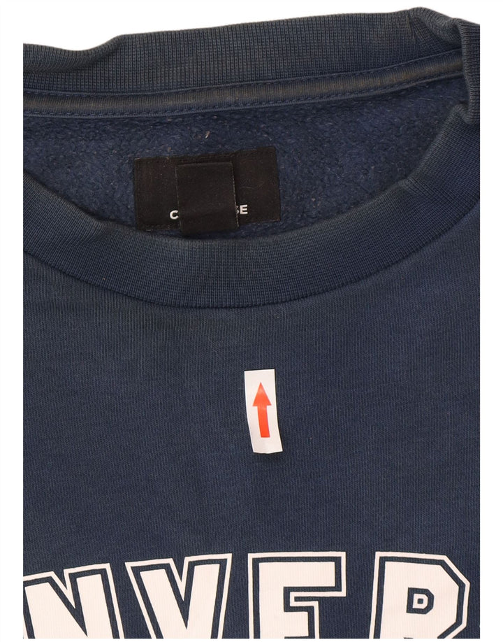 Converse Hombre Graphic Sudadera Jumper Small Azul Marino