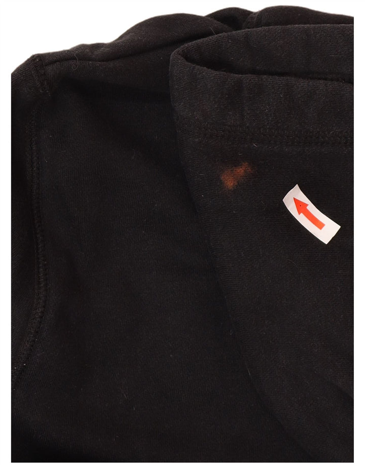Jack Wills - Sudadera con capucha para hombre, talla grande, algodón negro