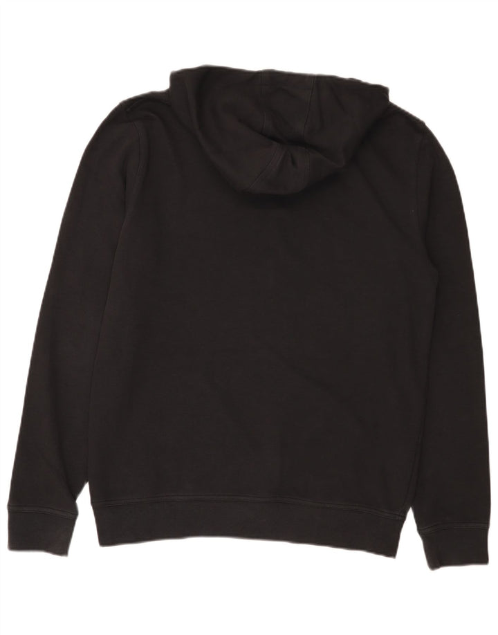Barbour Hombre Sudadera Con Capucha Gráfica Jersey Pequeño Algodón Negro