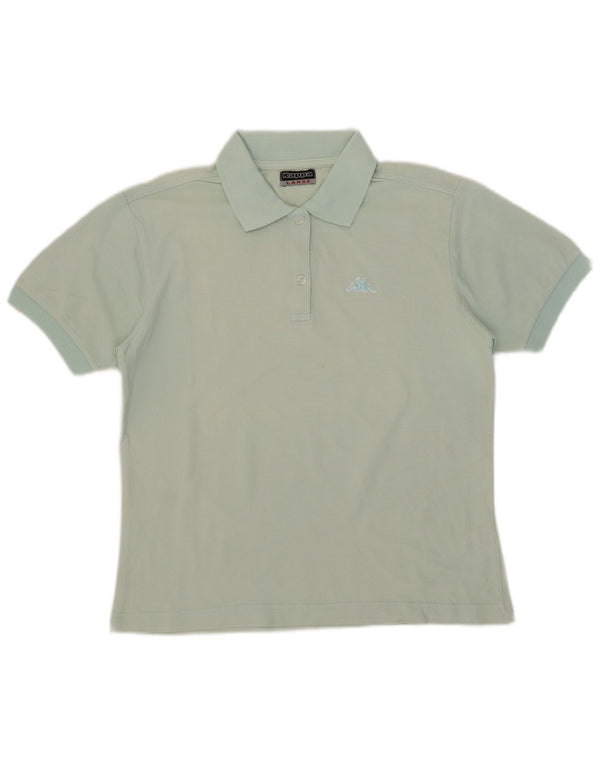 Kappa Polo para mujer UK 44 Grande Algodón verde