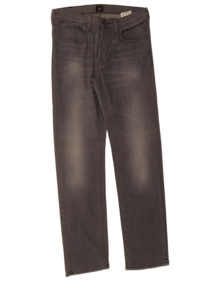 Lee Vaqueros Rectos Daren para Hombre W31 L32 Algodón Gris
