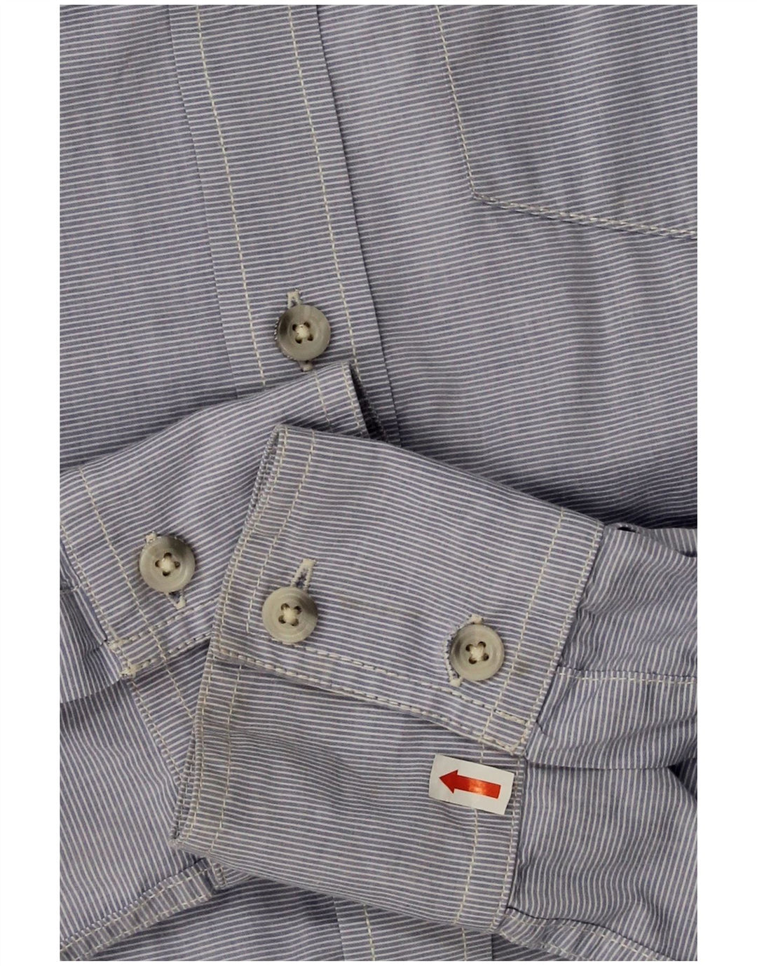 Camisa Superdry para hombre de algodón con rayas diplomáticas azules grandes