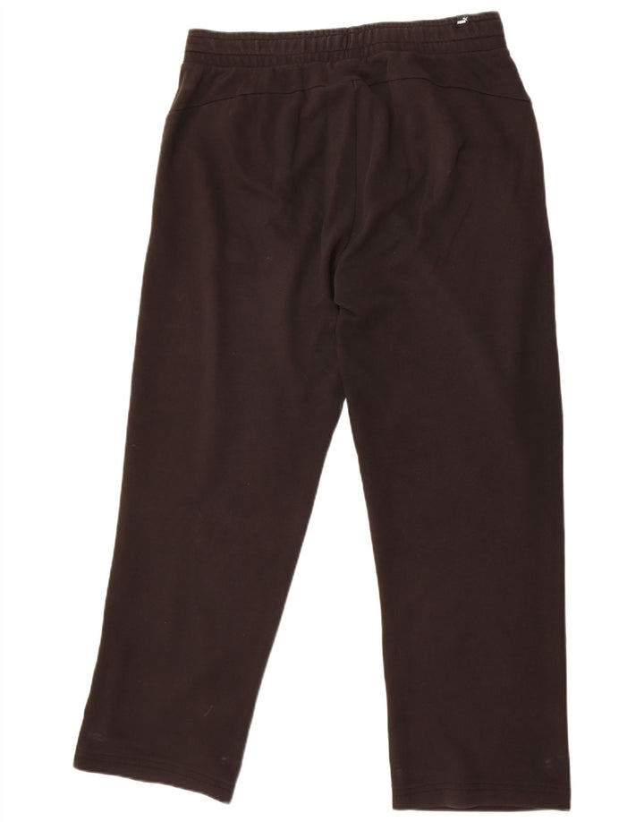 Puma - Pantalón de chándal para hombre, talla grande, color negro