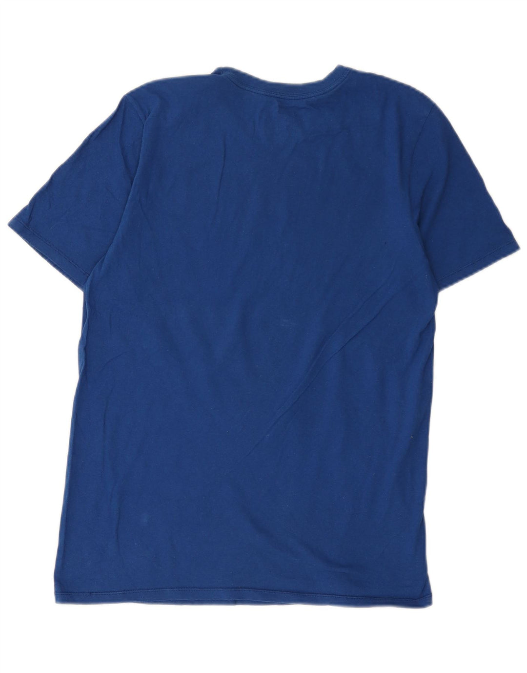 Nike Camiseta con gráfico de corte atlético para hombre, talla mediana, azul marino