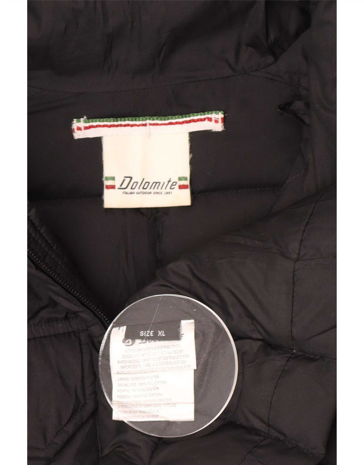 Dolomite Chaqueta acolchada para mujer ES 40 XL Poliéster negro