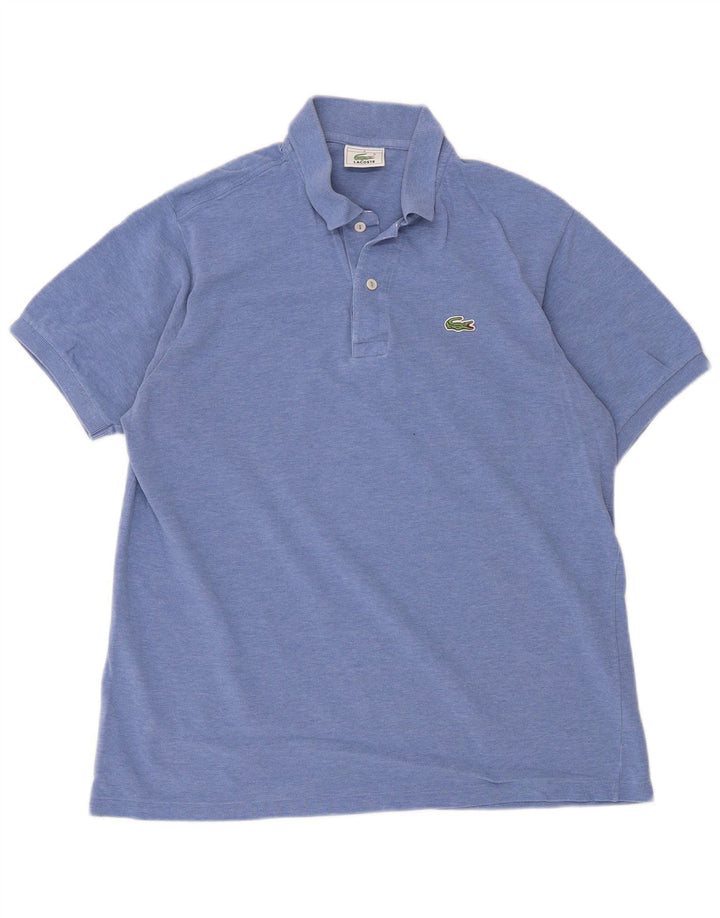 Polo Lacoste para hombre talla 5 grande algodón azul