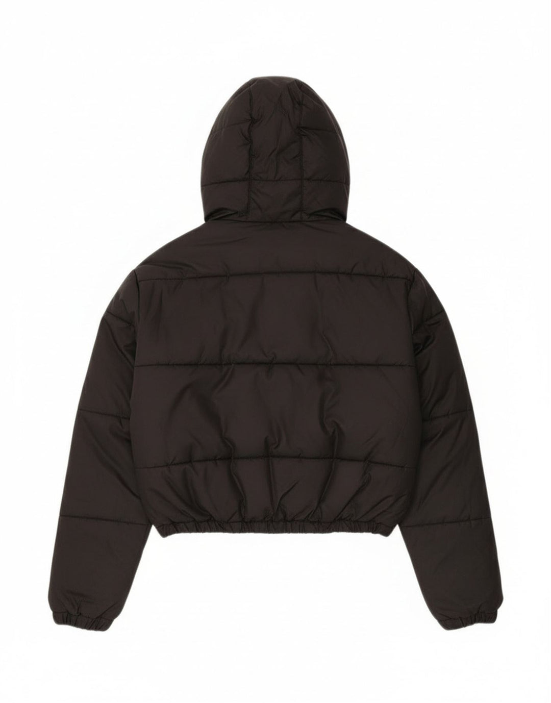 Chaqueta acolchada con capucha y corte extragrande para mujer Ellesse UK 6 XS Poliéster negro