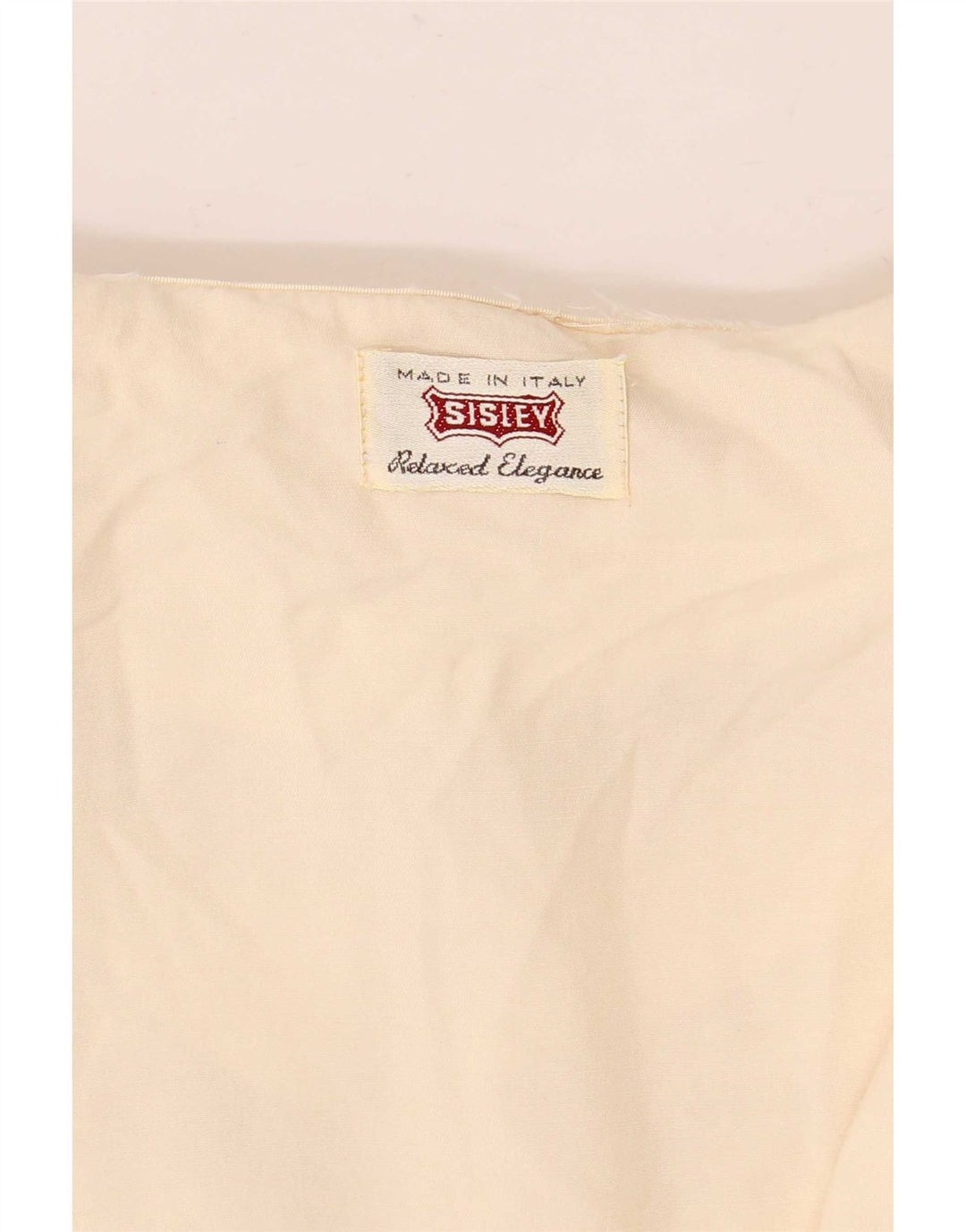 Sisley Blusa camisera para mujer UK 44 Mediana Off White Floral