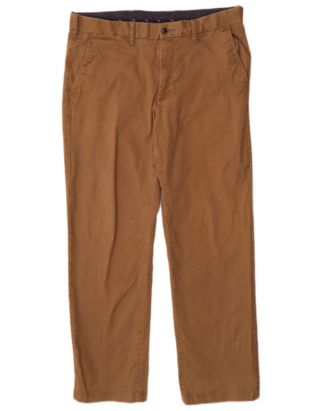 Marks & Spencer Pantalón chino Heritage de corte regular para hombre W34 L29 Beige