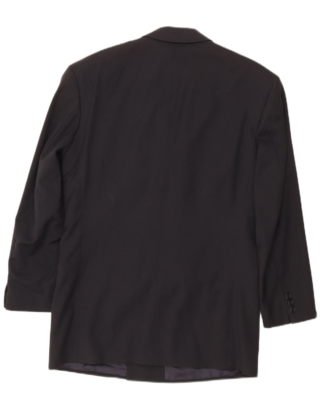 Hugo Boss Chaqueta tipo blazer con doble botonadura para hombre UK 40 Large Lana negra