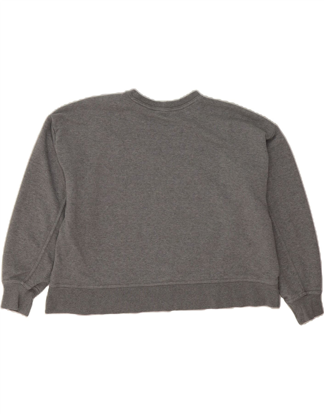 NIKE Womens Oversized Graphic Sweatshirt Jumper UK 16 Large Grey Cotton Vintage Nike and Second-Hand Nike from Messina Hembry 