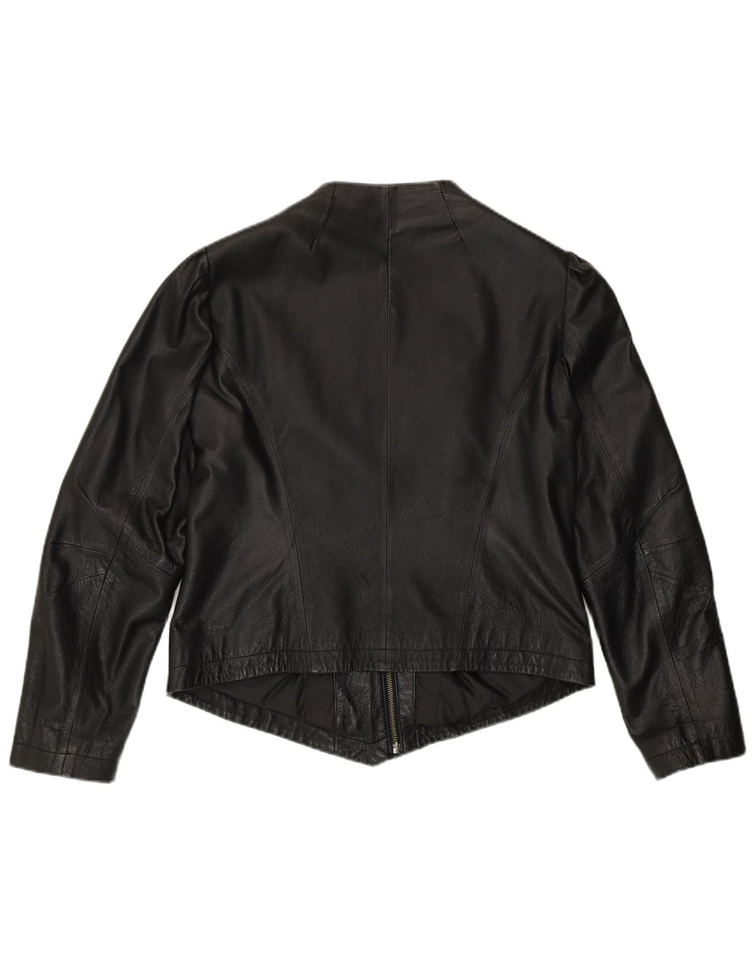 Chaqueta de cuero para mujer South UK 44 Cuero negro mediano