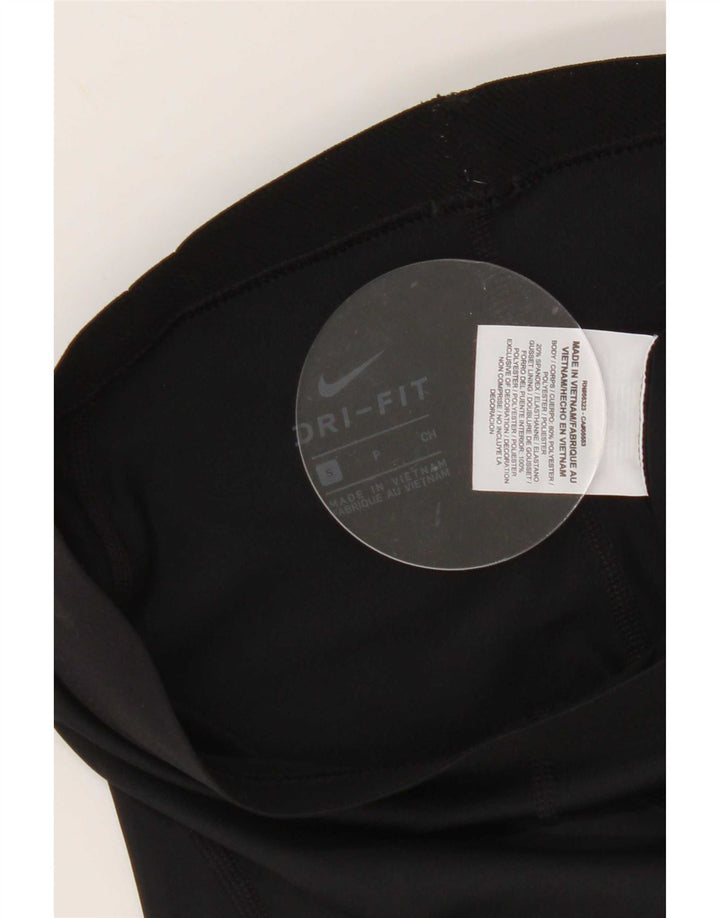 Nike Dri Fit Graphic - Pantalones cortos deportivos para mujer, talla 8, poliéster, color negro