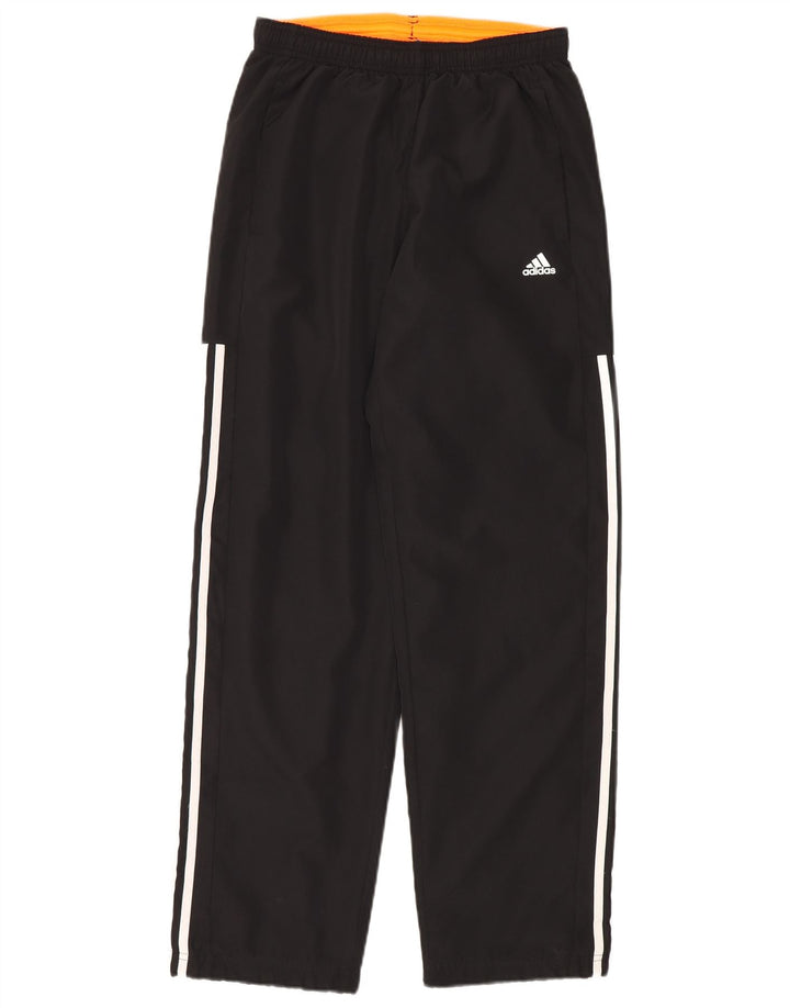 Adidas Mens Climalite Chándal Pantalones Pequeños Negro Poliéster