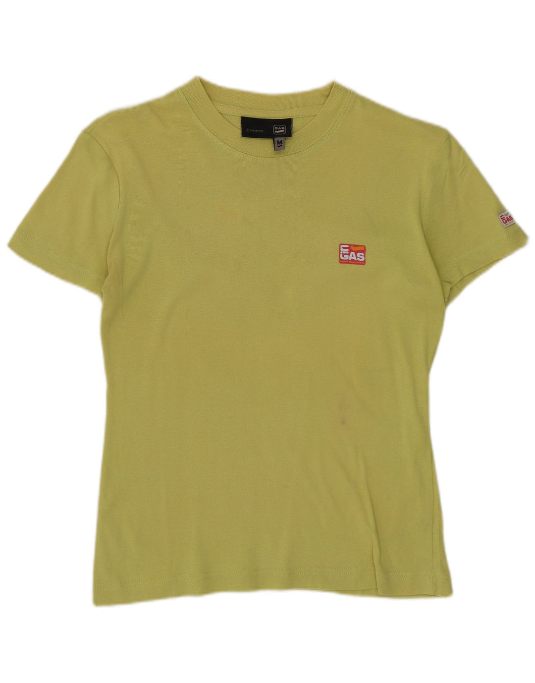 Gas - Camiseta para mujer (talla 40), color verde medio, algodón