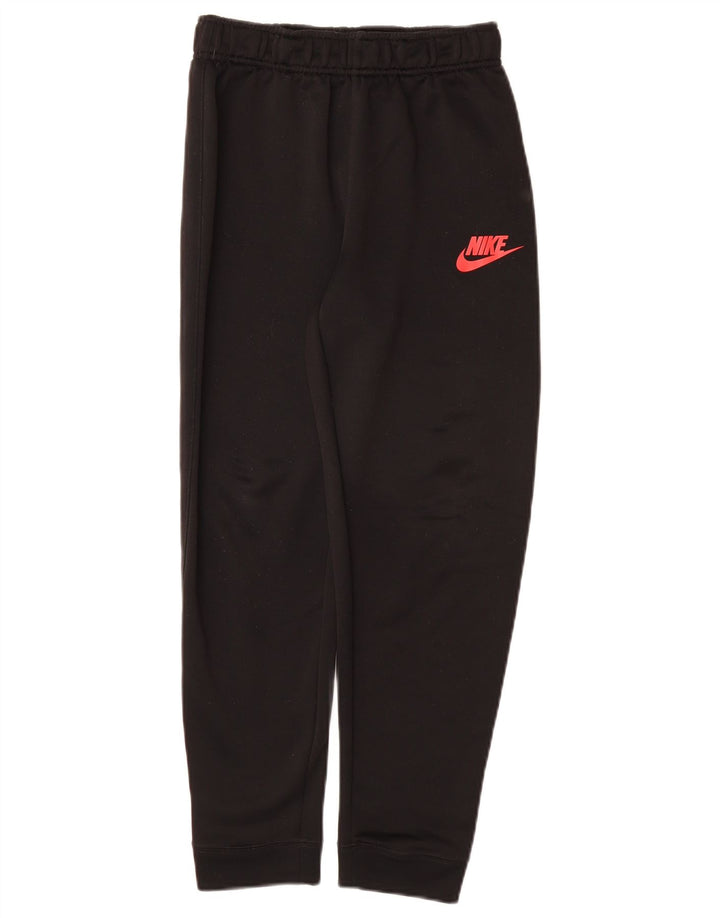 NIKE Pantalones de chándal para niño Joggers 12-13 años Grande Negro Poliéster
