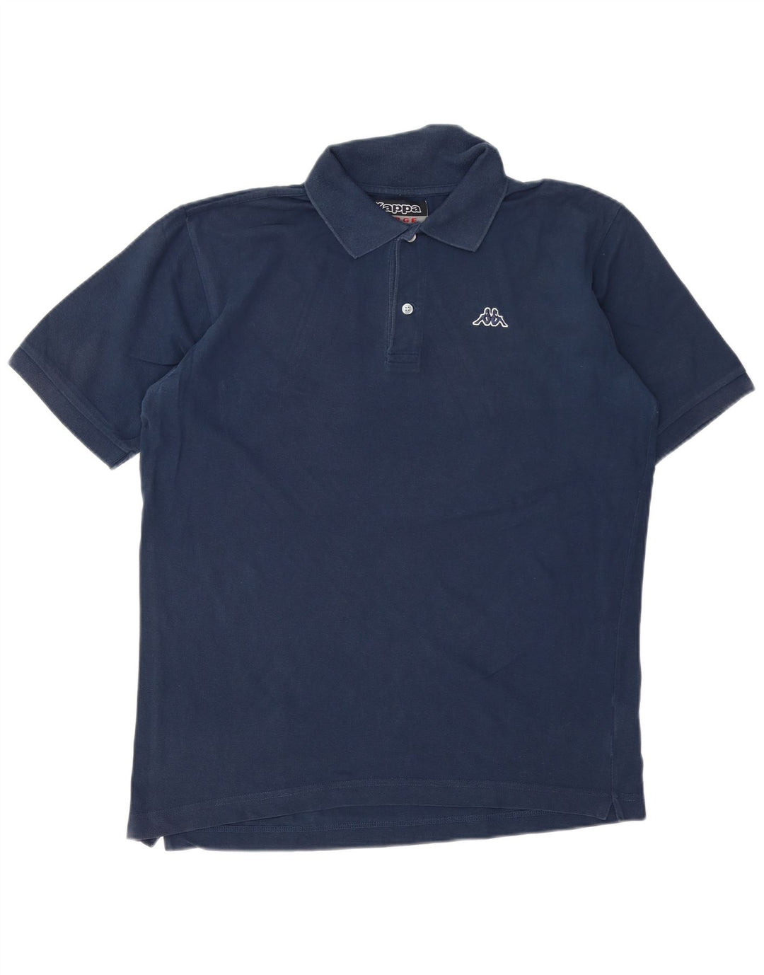 Kappa Polo Hombre Grande Azul Marino Algodón