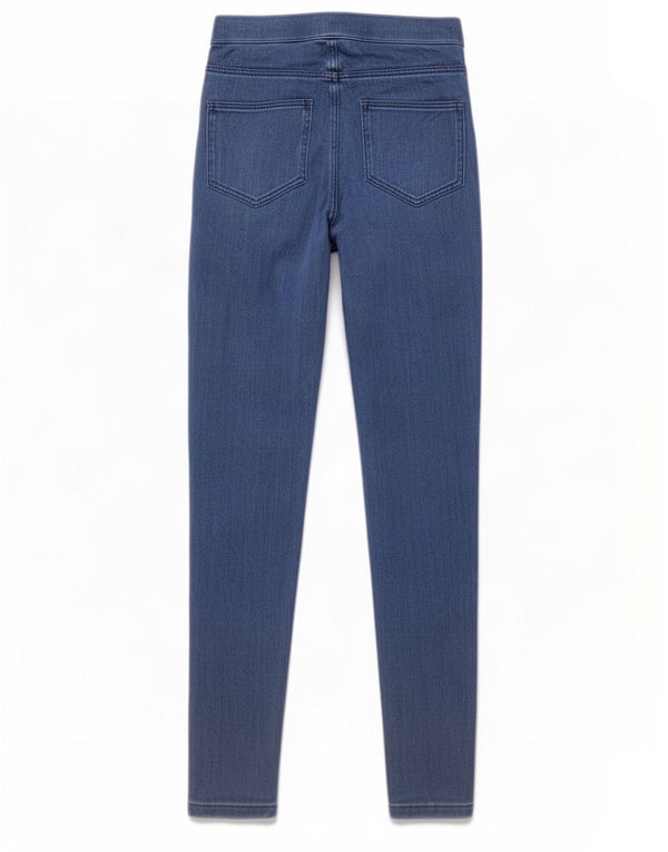Marks & Spencer Jeans Jegging para Mujer UK 8 Small W26 L30 Algodón Azul