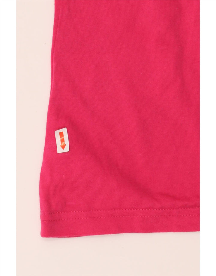 TOMMY HILFIGER Mens T-Shirt Top Medium Pink Cotton Vintage Tommy Hilfiger and Second-Hand Tommy Hilfiger from Messina Hembry 