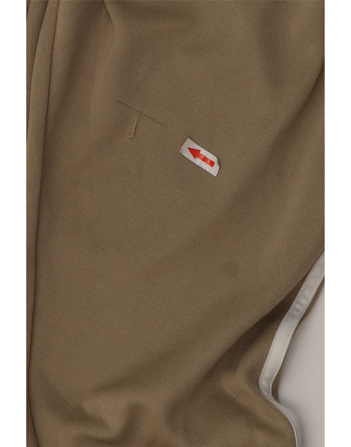 Adidas Hombre Pantalones De Chándal Joggers Small Caqui Poliéster
