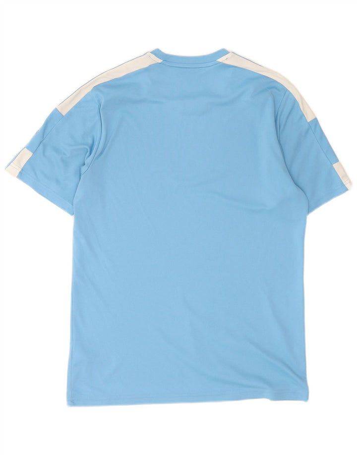 Adidas Hombre Aeroready Camiseta Top Azul Medio Colorblock Poliéster