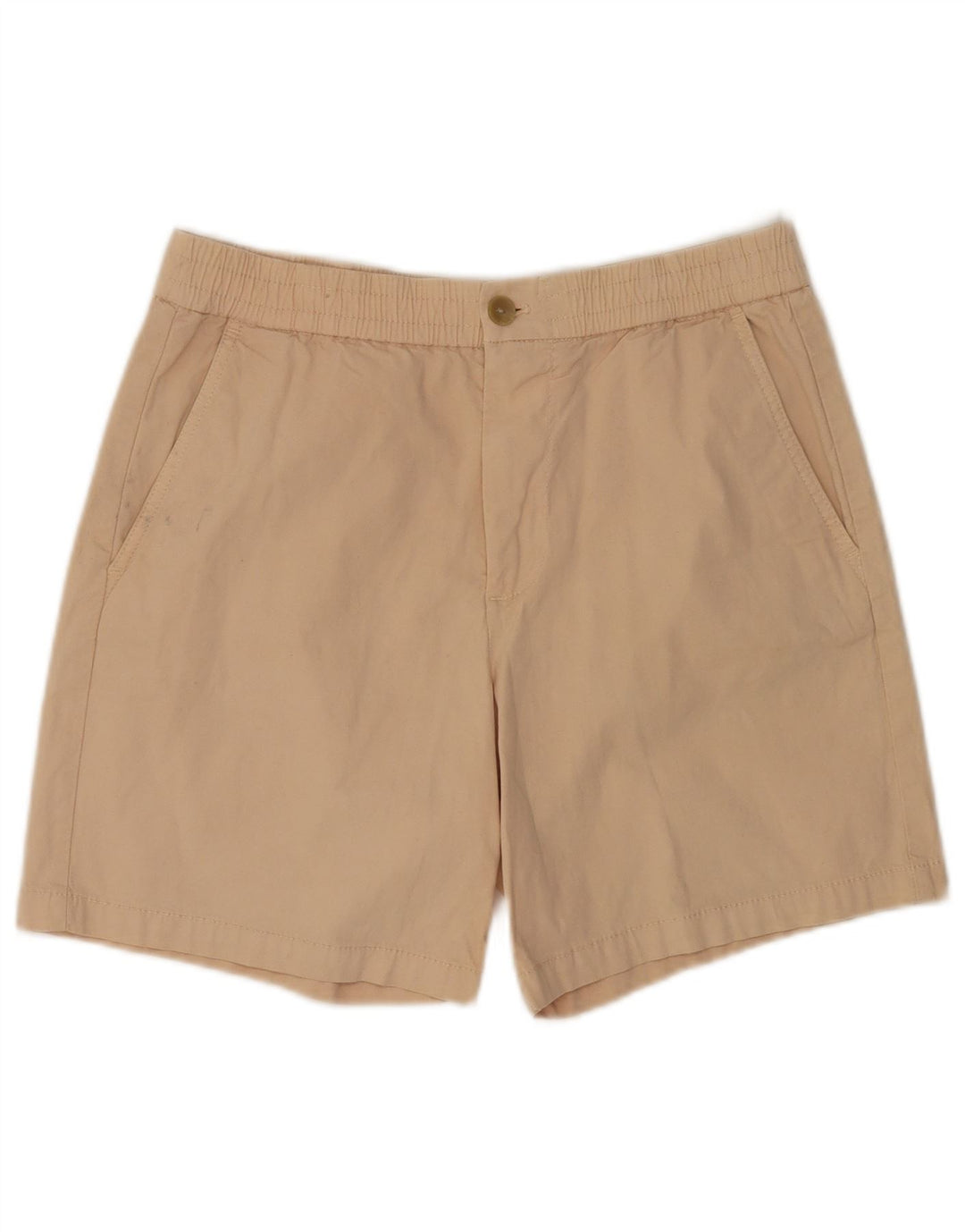 Zara Hombre Pantalones Cortos Chinos Medianos W30 Beige