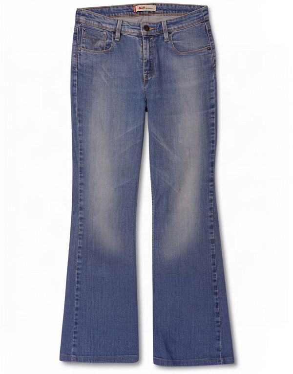 Levi's Mujer 629 Vaqueros Bootcut W28 L30 Azul