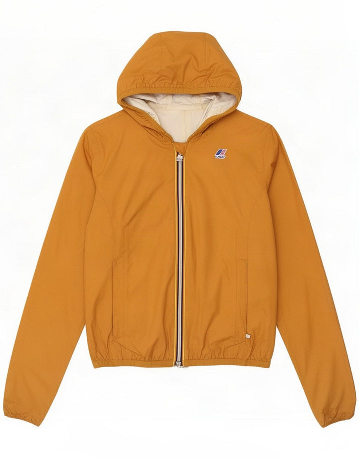 Chaqueta impermeable con capucha para niño K-Way 7-8 años Poliamida amarilla
