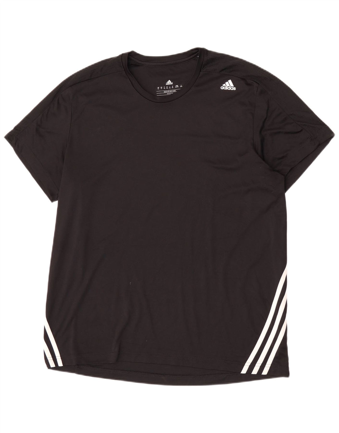 Adidas Hombre Climalite Camiseta Top XL Negro Poliéster