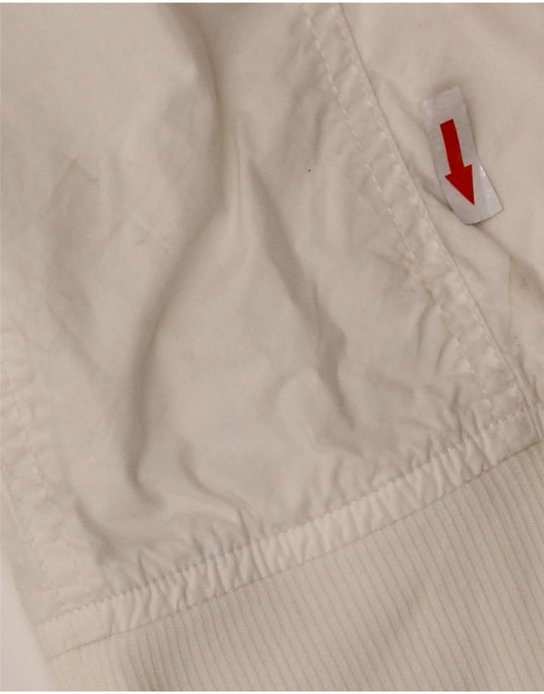 Sergio Tacchini Chaqueta Bomber Corta para Mujer UK 10 Small White Poliéster