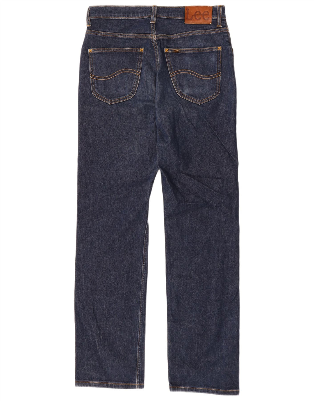 Lee Vaqueros Rectos Brooklyn Para Hombre W30 L32 Algodón Azul