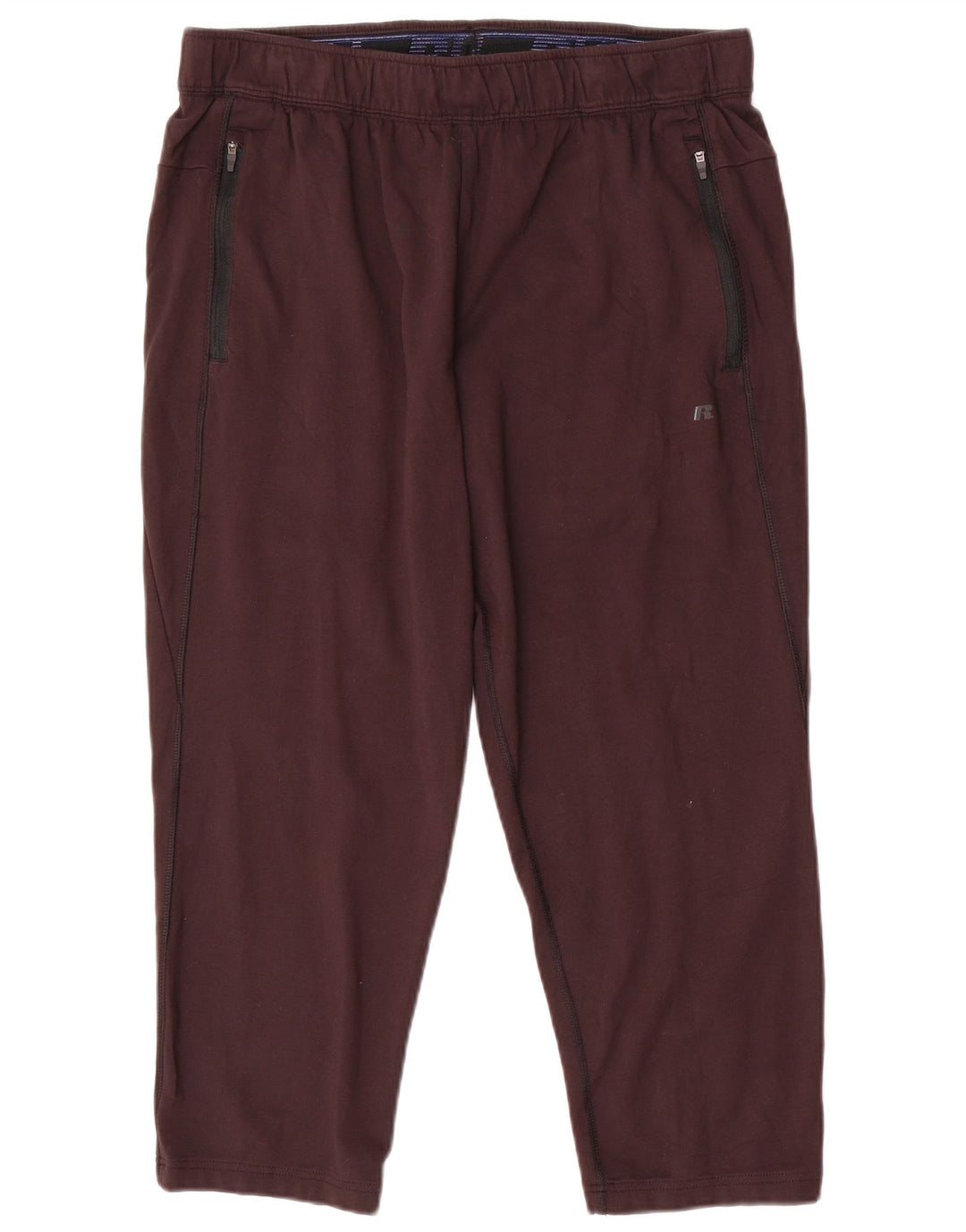 RUSSELL ATHLETIC Pantalones de chándal cortos para hombre Rayón negro grande