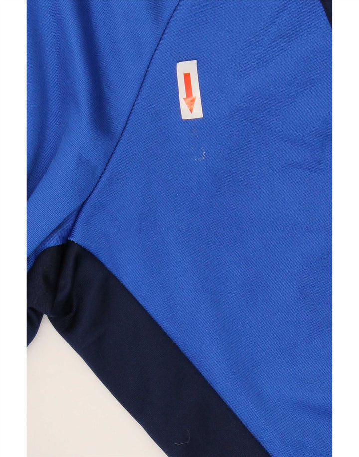 Adidas - Chaqueta de chándal para hombre, talla 40/42, color azul medio, poliéster